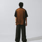 TWO TONE HAW PAR SHIRT / ARGUS BROWN