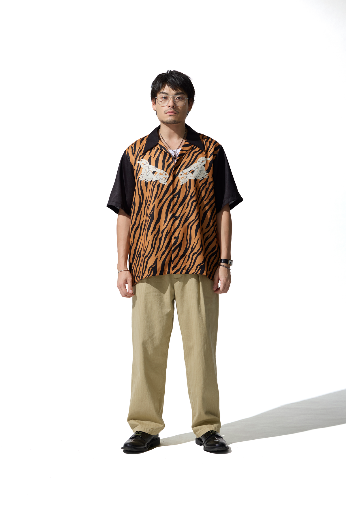 TIGER KOWLOON CITY CREPE SHIRT - ORIGINAL