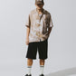 GRS FADED WASHED QUILTED KOWLOON CAP / BROWN