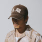 GRS FADED WASHED QUILTED KOWLOON CAP / BROWN