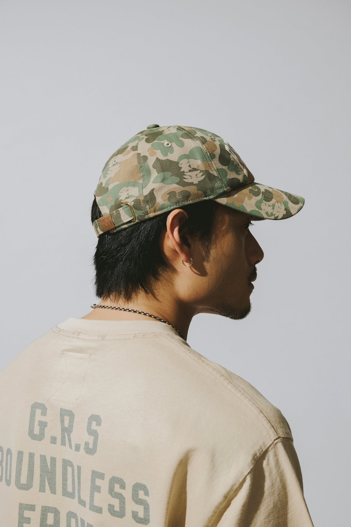 F&P “PEACE” OVERPRINT CAP / CAMO