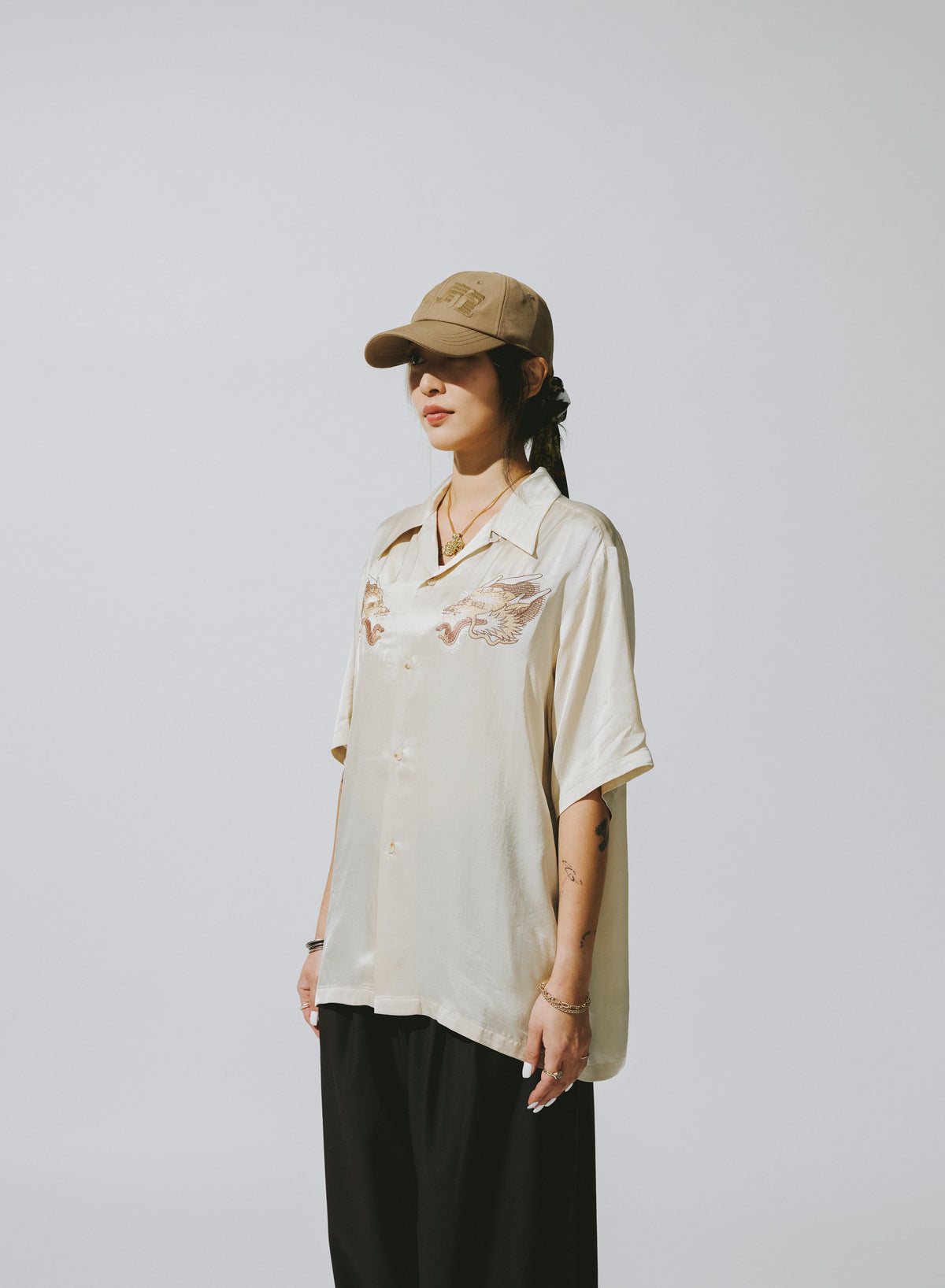 KOWLOON TWEED CAP / TAN