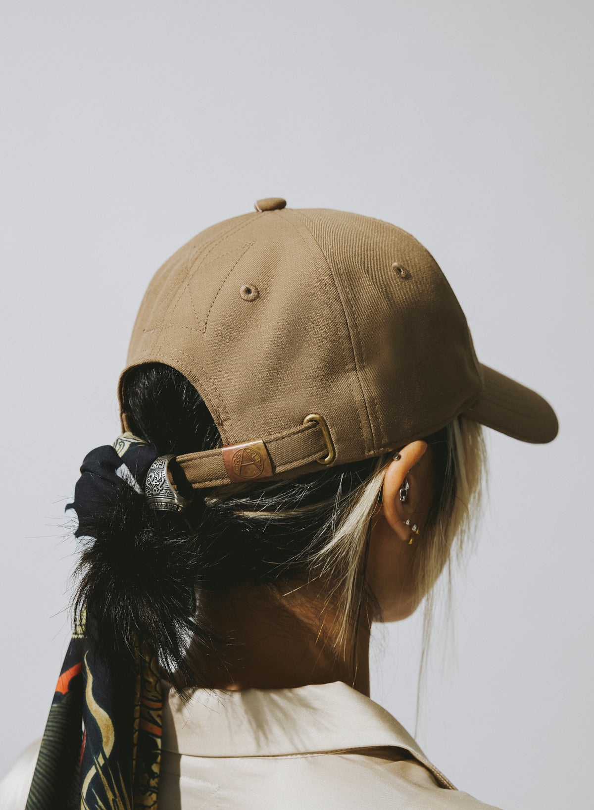 KOWLOON TWEED CAP / TAN