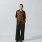 TWO TONE HAW PAR SHIRT / ARGUS BROWN