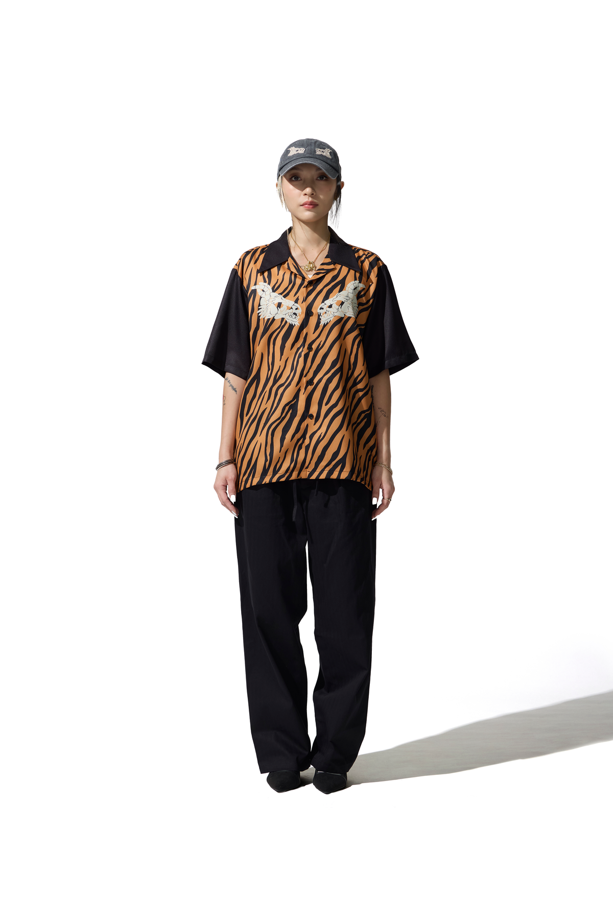 TIGER KOWLOON CITY CREPE SHIRT - ORIGINAL
