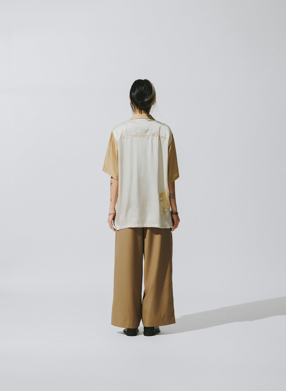 TWO TONE HAW PAR SHIRT / DESERT BEIGE