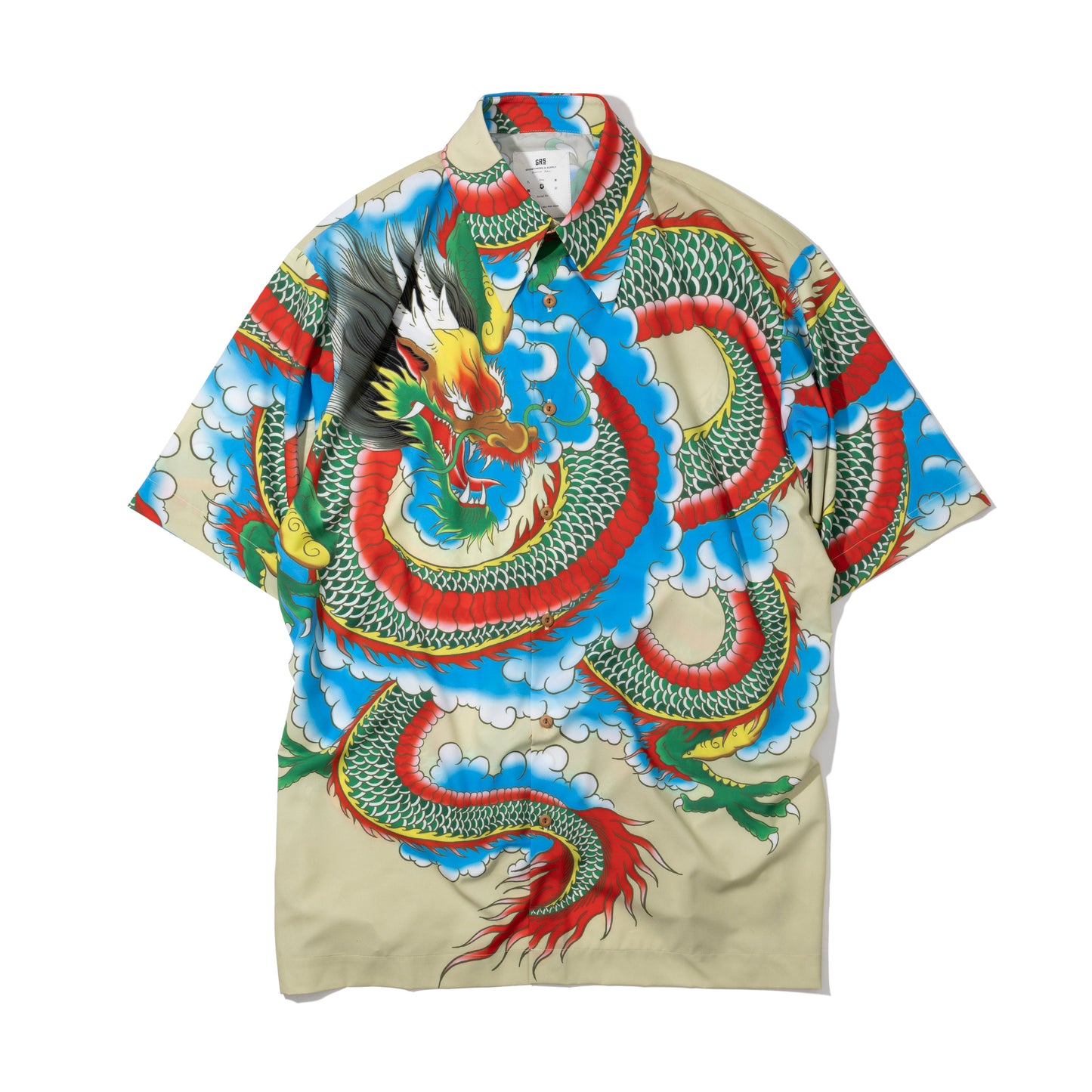 [PRE-ORDER] GRS x 59tattoo Dragon In Clouds Overprint Shirt 