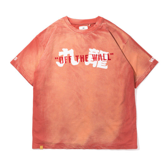 [TAIPEI PREORDER] Sun Faded Hand Stencil Heavy Washed Tee / Kowloon