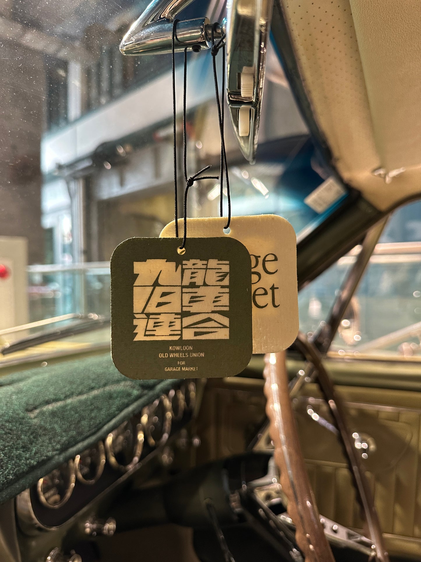 Kowloon Old Wheels Union Fragrance Car Tag