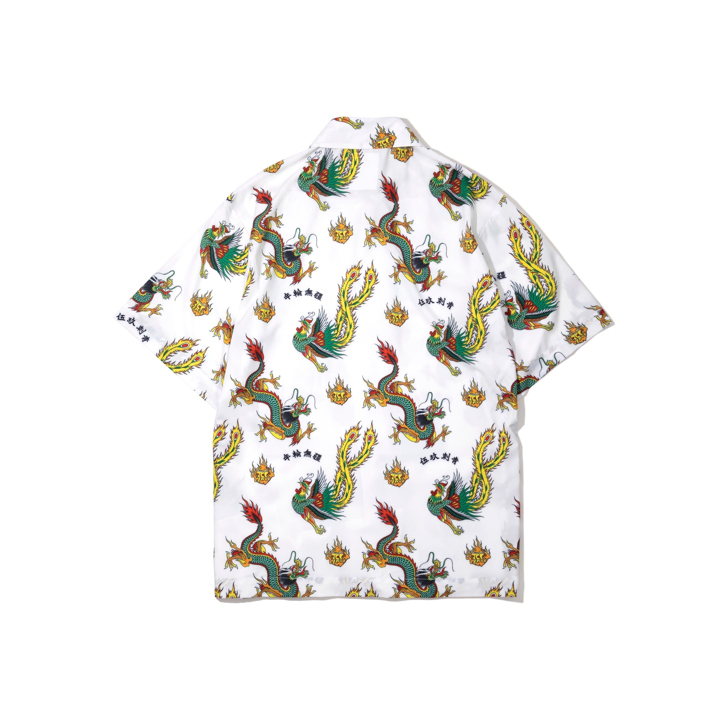 [Pre-order] GRS X 59TATTOO DRAGON PHOENIX PATTERN SHIRT / OFF WHITE