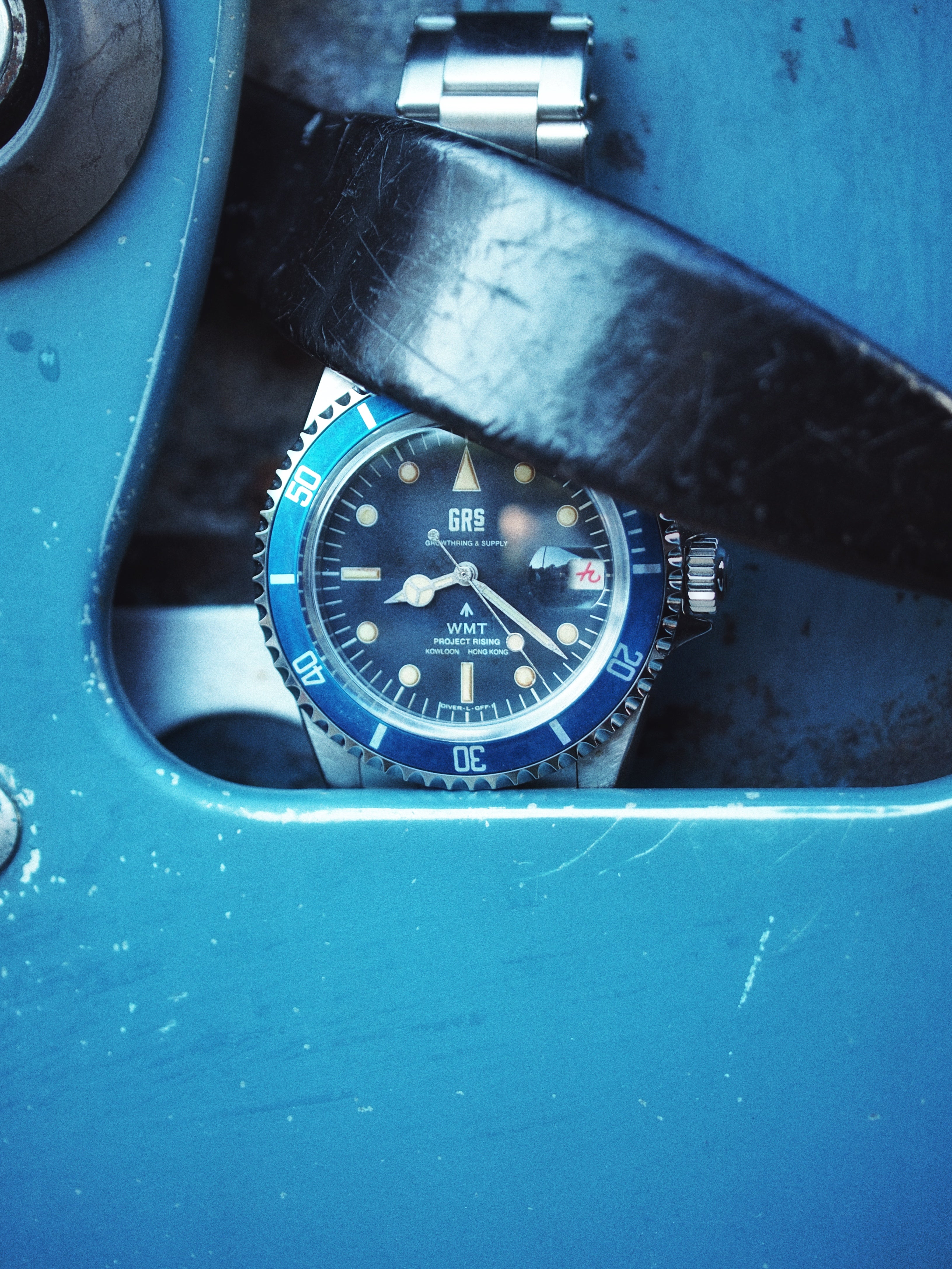 PREORDER] GRS X WMT ROYAL MARINE INDIGO “KOWLOON WATCH UNIT” WITH A –  GrowthRing & Supply Co.