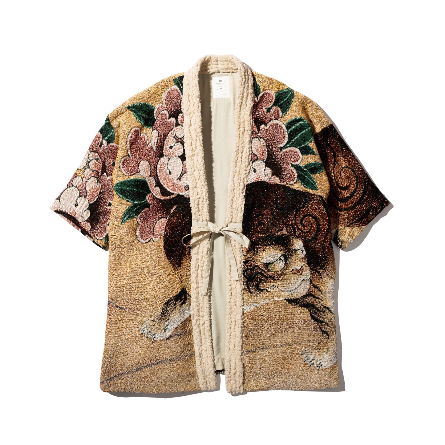 CNY Tiger Reversible Jacquard Kimono