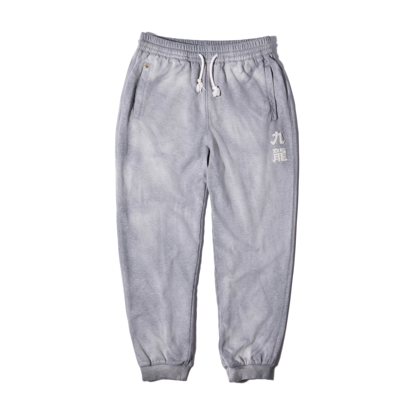 Sun Faded Kowloon Lightweight Sweat Pants / Heather Grey