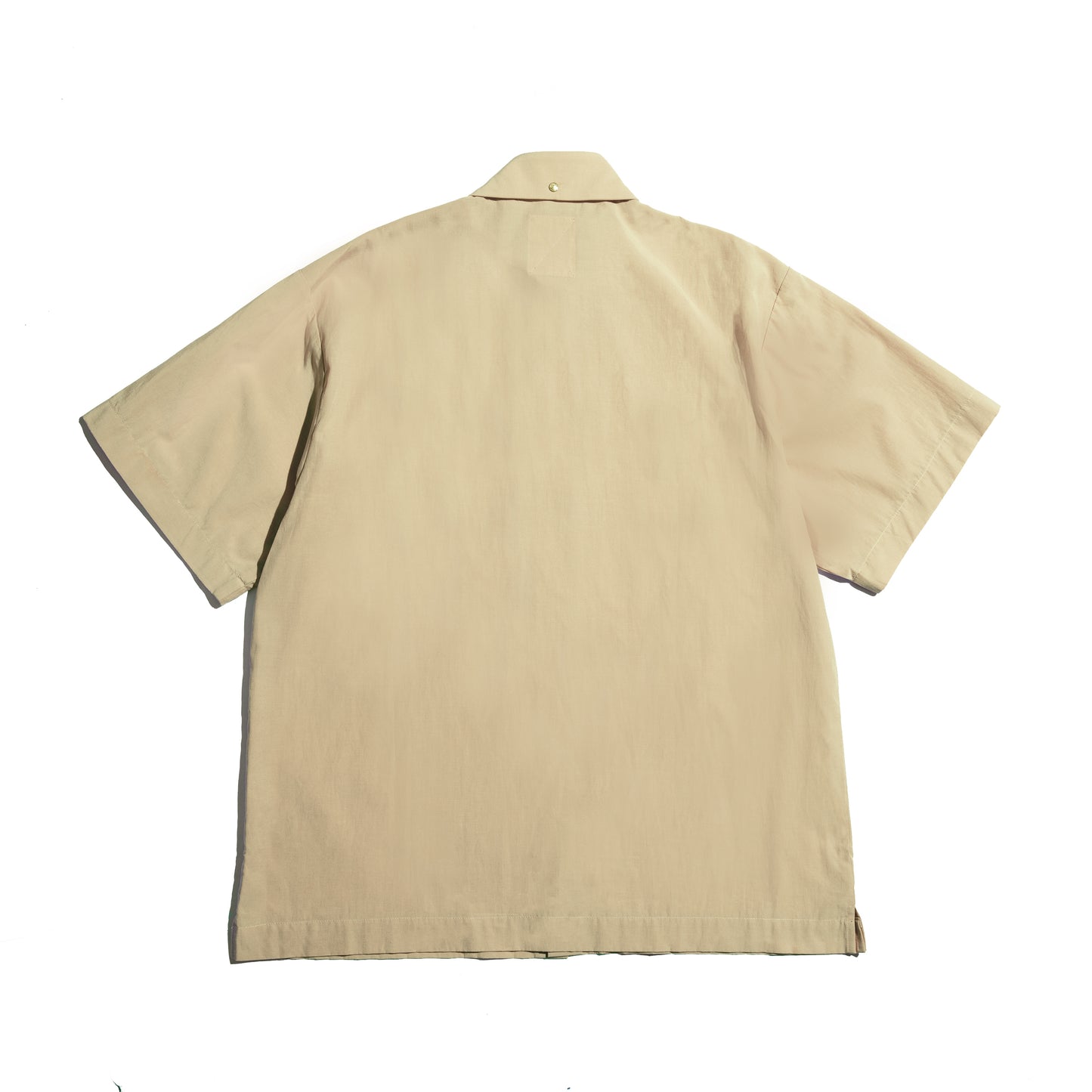 Faded Color S/S Pocket Big Shirt / Bleached Sand