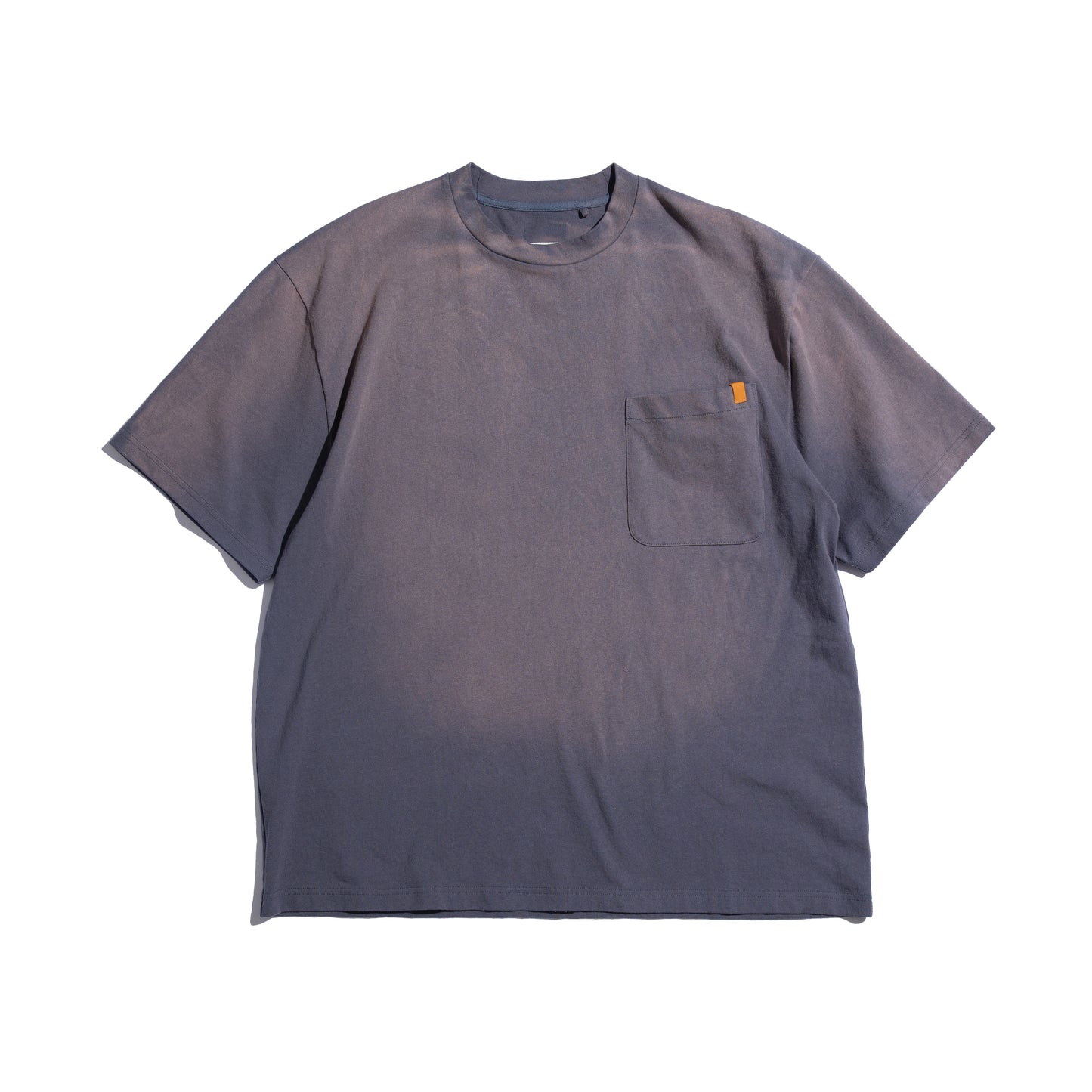 Faded Washed S/S Pocket Big Tee / Faded Charcoal