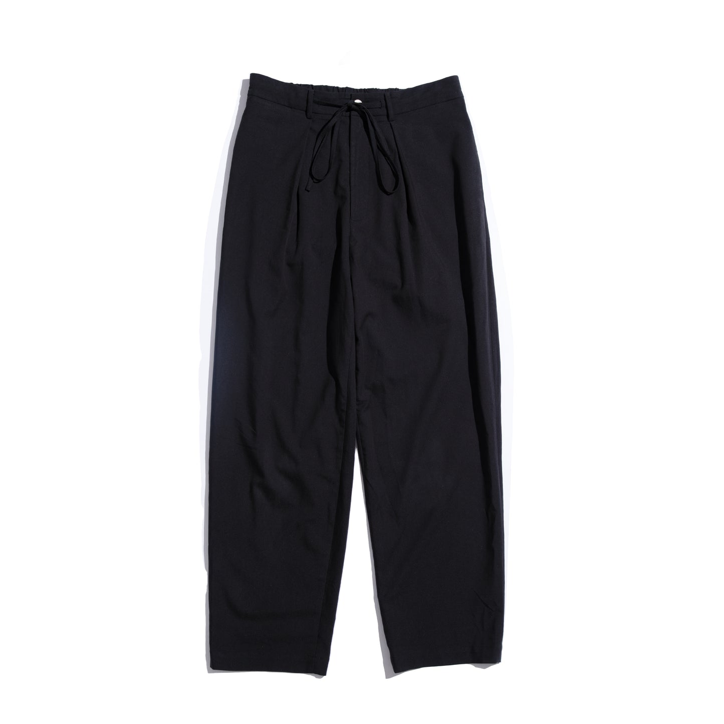 Faded Color Baggy Pants / Raven Black