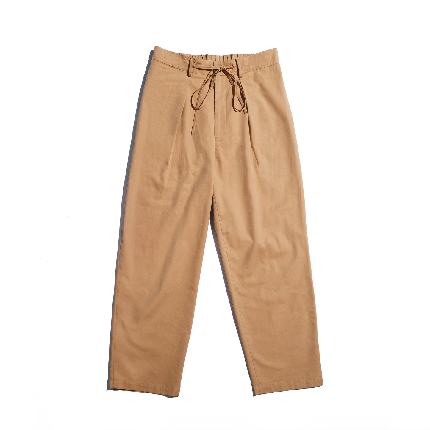 Faded Color Baggy Pants / Indian Tan