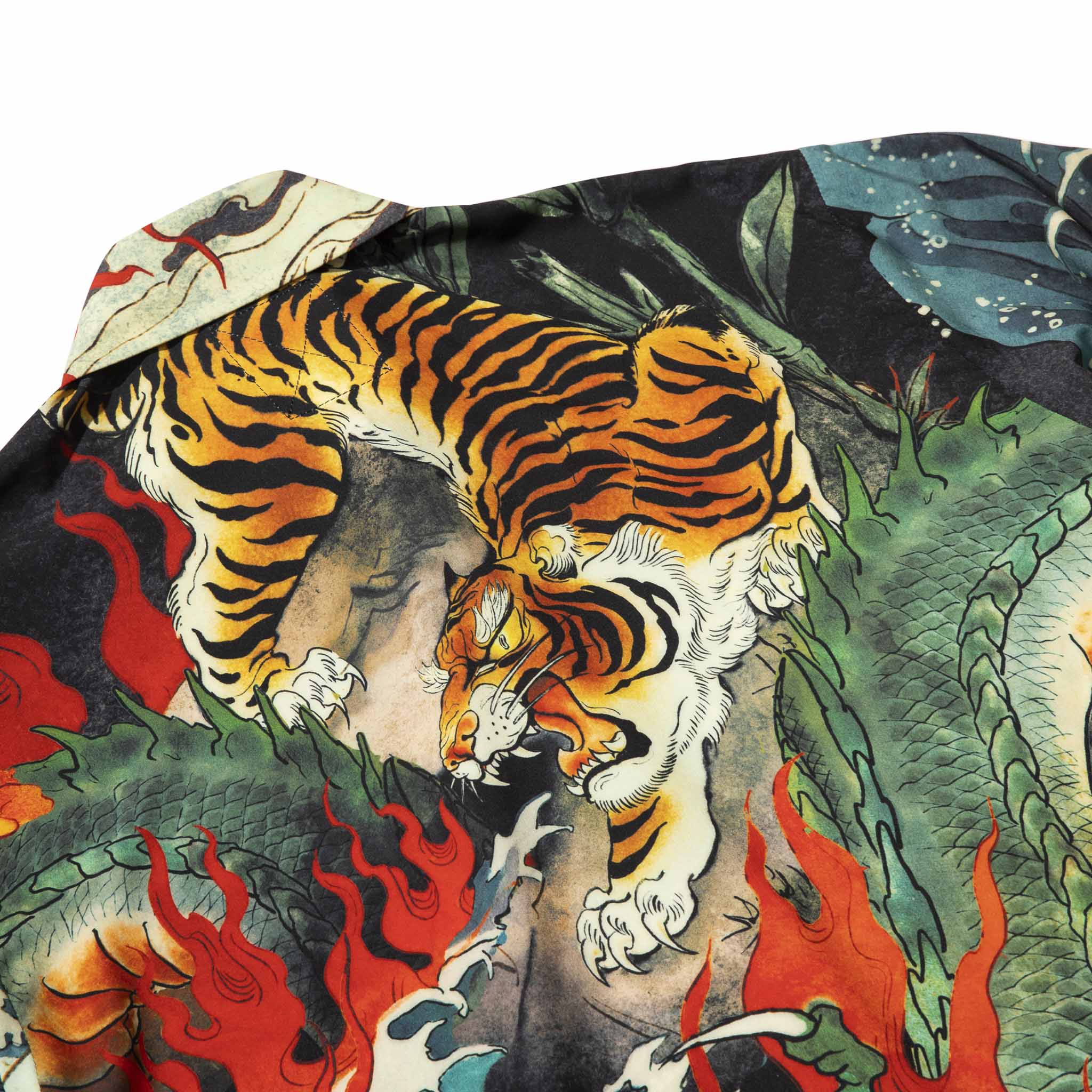 Downhill Tiger & Dragon Overprint Shirt – GrowthRing
