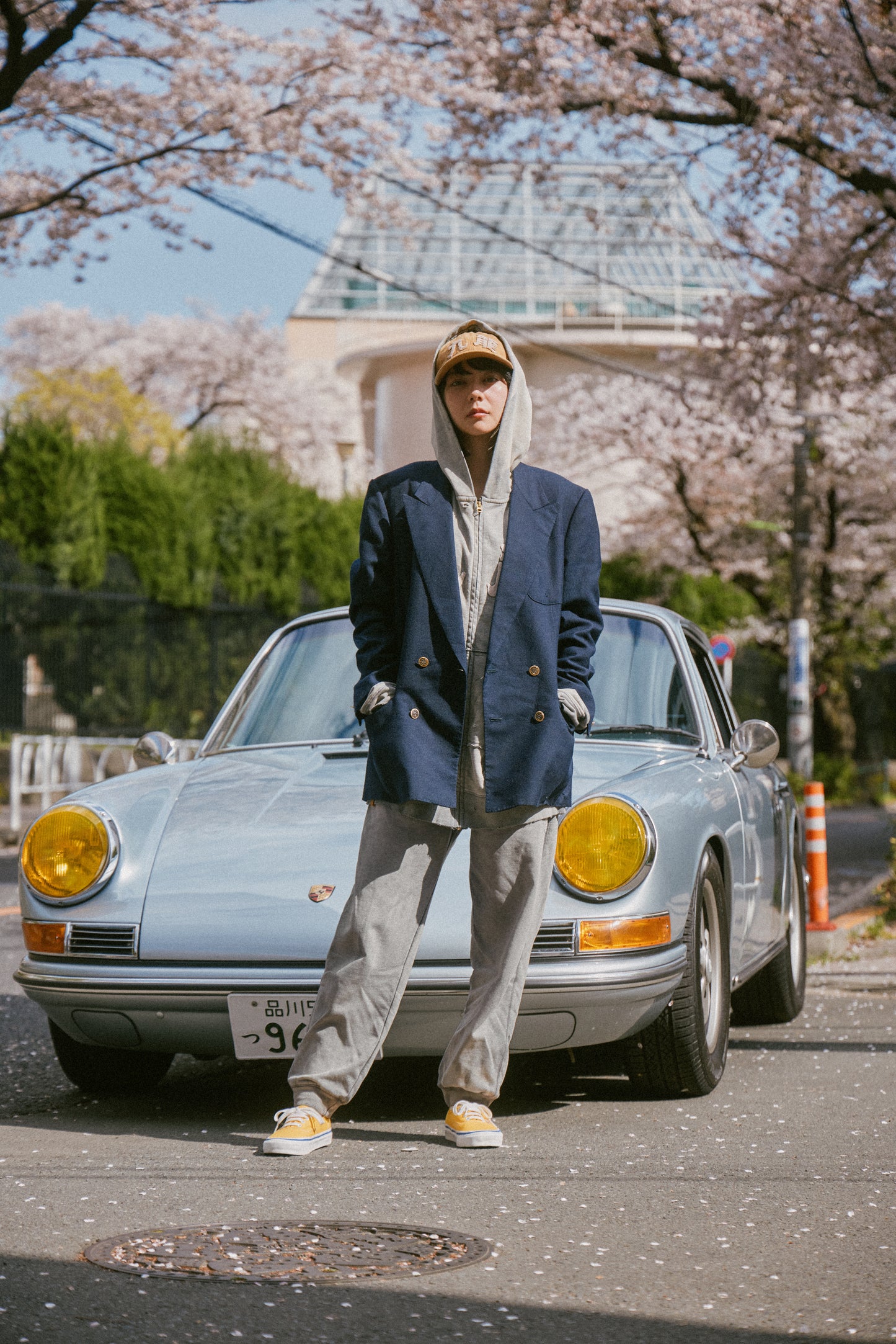 Sun Faded Kowloon Lightweight Sweat Pants / Heather Grey