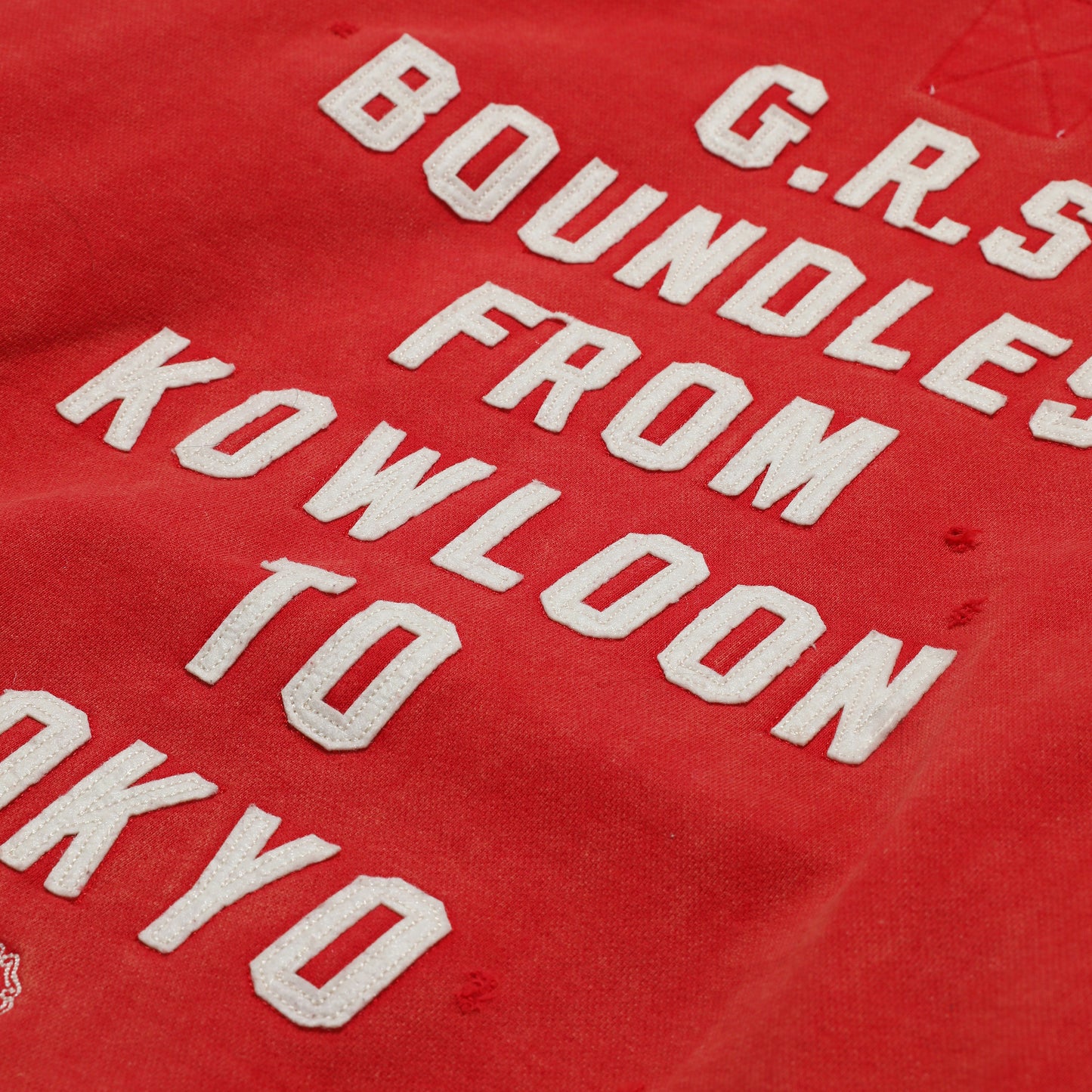 Sun Faded Kowloon Hoodies / Faded Flame