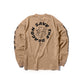 HEAVY WEIGHT WASHED L/S TEE BEIGE
